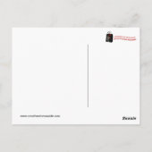 Licht schilderen: gitaar - briefkaart (Achterkant)