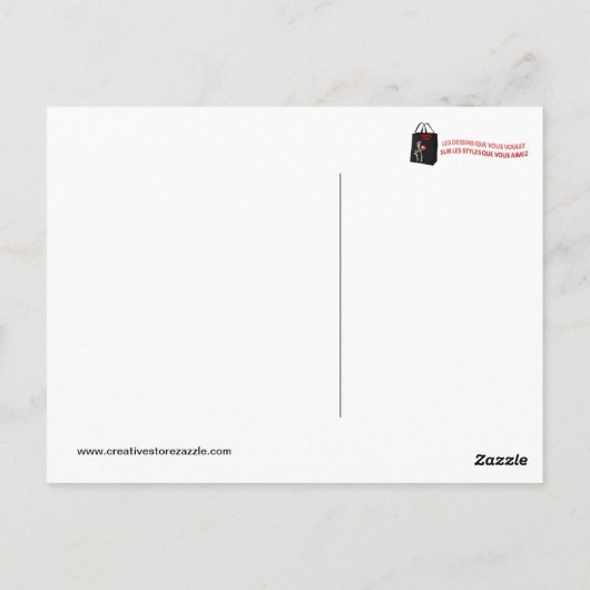 Licht schilderen: gitaar - briefkaart (Achterkant)