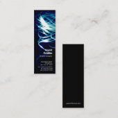 Licht schilderend blauw Visitekaartje (Voorkant / Achterkant)