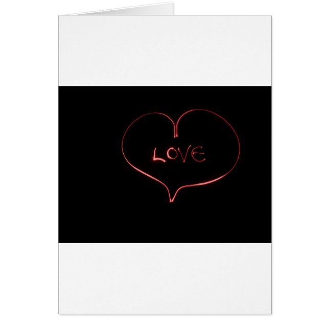 Licht schilderend hart (Voorkant)