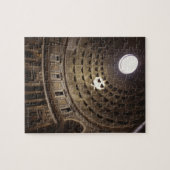 Licht schitterend door oculus in het Pantheon in Legpuzzel (Horizontaal)