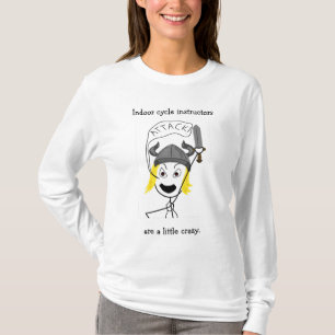 Licht Shirt-binnenshuis fietsen-Aanval! T-shirt