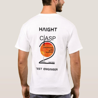 Licht Shirt met NAAM en ROL