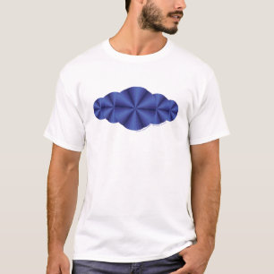 Licht Shirt optische illusie blauwe Mannen