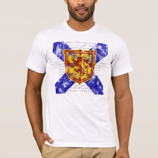 Licht Shirt van Nova Scotia-Mannen (Voorkant)