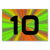 Licht Show fractal Art genummerd Kaart (Voorkant)