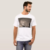 Licht Show Sepia T-shirt (Voorkant volledig)