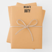 Licht sinaasappel op zwaar werk berekend inpakpapi inpakpapier vel (In situ)