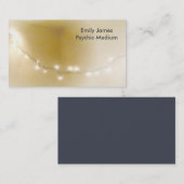 Licht Spiritueel Psychisch Middelgrote Visitekaart Visitekaartje (Voorkant / Achterkant)