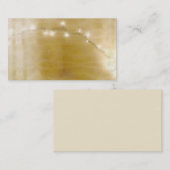 Licht Spiritueel Psychisch Middelgrote Visitekaart Visitekaartje (Voorkant / Achterkant)