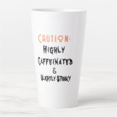 Licht Spooky Witte Halloween Koffie Mok (Voorkant)