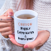 Licht Spooky Witte Halloween Koffie Mok