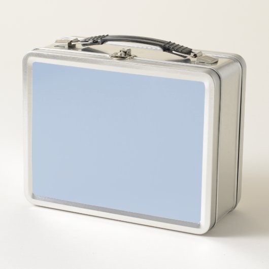 Licht staal Blauw Solid Color (Voorkant)