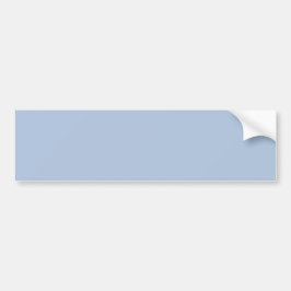 Licht staal Blauw Solid Color Bumpersticker