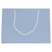 Licht staal Blauw Solid Color Groot Cadeauzakje (Voorkant)