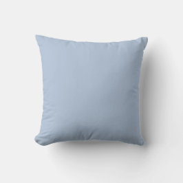 Licht staal Blauw Solid Color Kussen