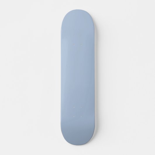 Licht staal Blauw Solid Color Persoonlijk Skateboard (Voorkant)