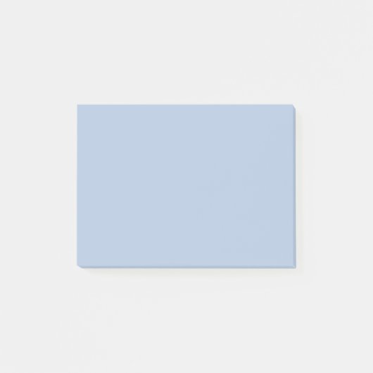 Licht staal Blauw Solid Color Post-it® Notes (Voorkant)