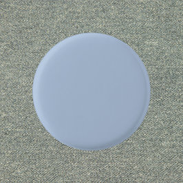 Licht staal Blauw Solid Color Ronde Button 3,2 Cm