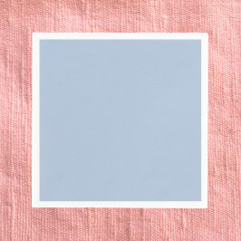 Licht staal Blauw Solid Color Servet