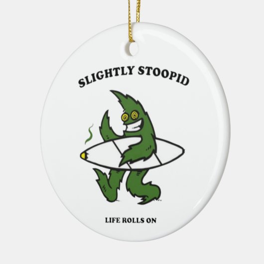 Licht stomp keramisch ornament (Links)