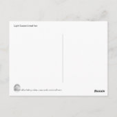 Licht sussex briefkaart (Achterkant)