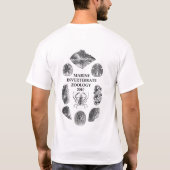 Licht T-shirt met voor/achter (Achterkant)