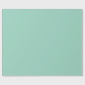 Licht Teal Effen Inpakpapierrol Cadeaupapier (Vlak)