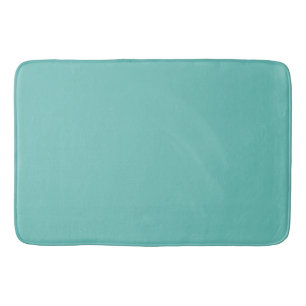 Licht Teal : Effen Kleur Badmat