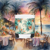 licht tropisch iriserend rotsglas whisky glas