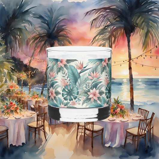 Licht Tropische Essentie Rocks Glas