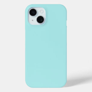 Licht Turquoise iPhone 15 Hoesje