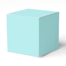 Licht Turquoise Klassic Favor Box