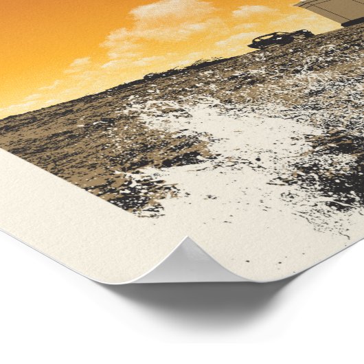 Licht uit poster (Hoek)