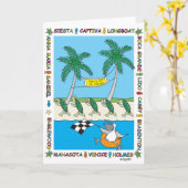 Licht uit voor draaibanken - Blanco Kaart (Gele Bloem)