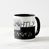 Licht uitgedaagde Mok (Voorkant rechts)