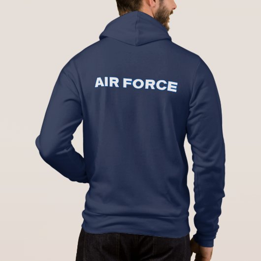 Licht USAF-jasje Hoodie (Achterkant)