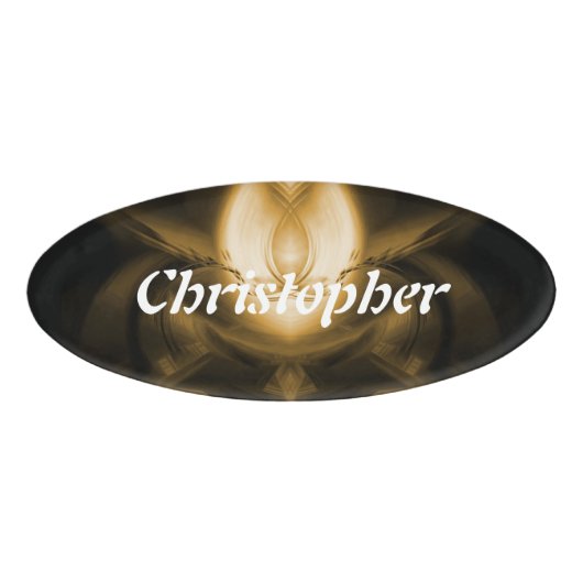 Licht uw dag in naambadge (Voorkant)