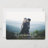 Licht | Vakantieknopkaart Feestdagenkaart (Voorkant)