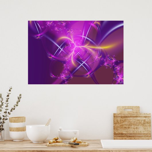 Licht van bestemming poster (Keuken)