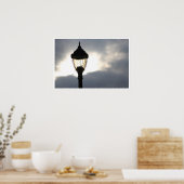 Licht van boven - Oorspronkelijk kunstwerk van mys Poster (Keuken)