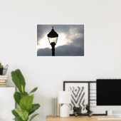 Licht van boven - Oorspronkelijk kunstwerk van mys Poster (Thuiskantoor)