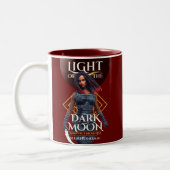 Licht van de Donkere Moon Red Coffee en Tea Mok (Links)