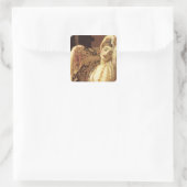 Licht van de Harem - Lord Frederick Leighton Vierkante Sticker (Tas)