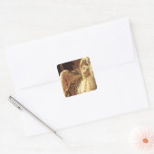 Licht van de Harem - Lord Frederick Leighton Vierkante Sticker (Envelop)