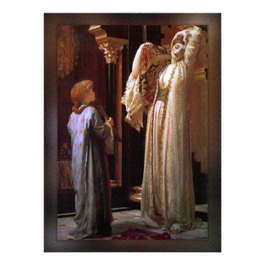 Licht van de Harem van Lord Frederic Leighton Foto Afdruk (Voorkant)