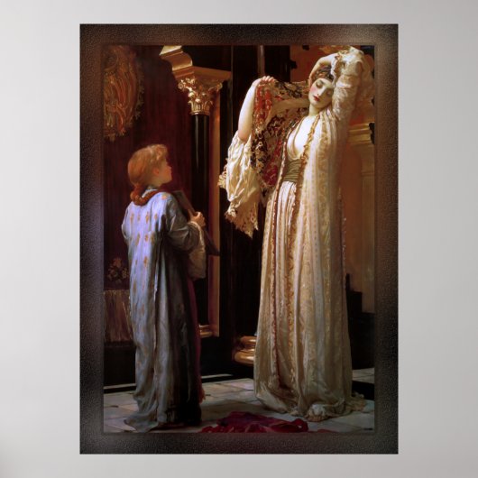 Licht van de Harem van Lord Frederic Leighton Poster (Voorkant)