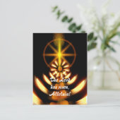 Licht van de Heer Briefkaart (Staand voorkant)