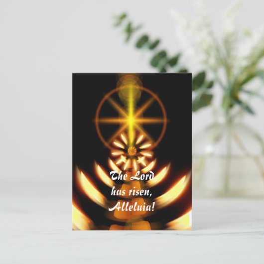 Licht van de Heer Briefkaart (Staand voorkant)