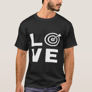 Licht van de Licht van de Archery van het Doel Bul T-shirt